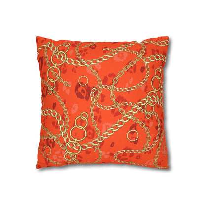 Spun Polyester Square Pillowcase