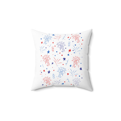 Spun Polyester Square Pillow