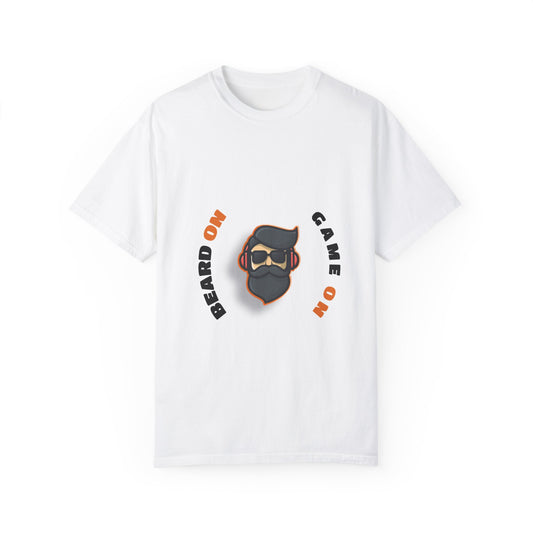 Beard On Game On Unisex T-Shirt – Perfect for Gamers & Beard Lovers