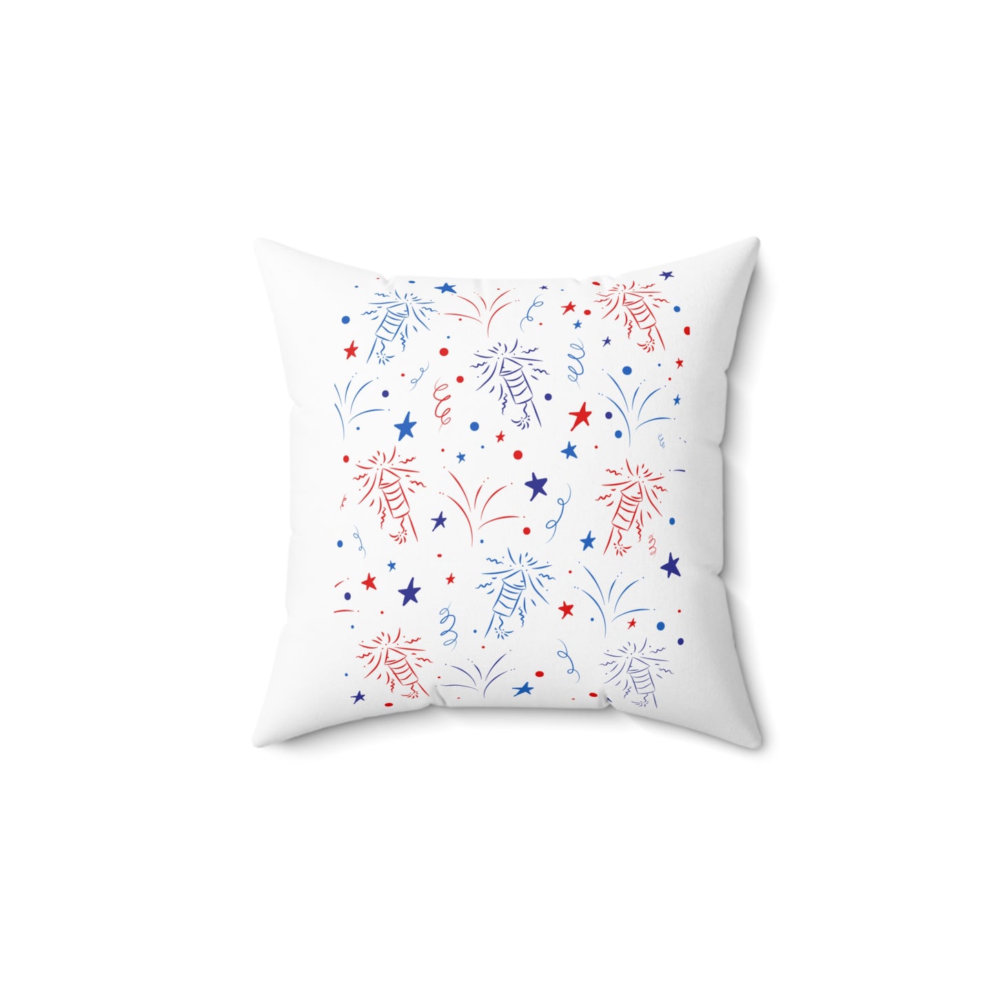 Spun Polyester Square Pillow