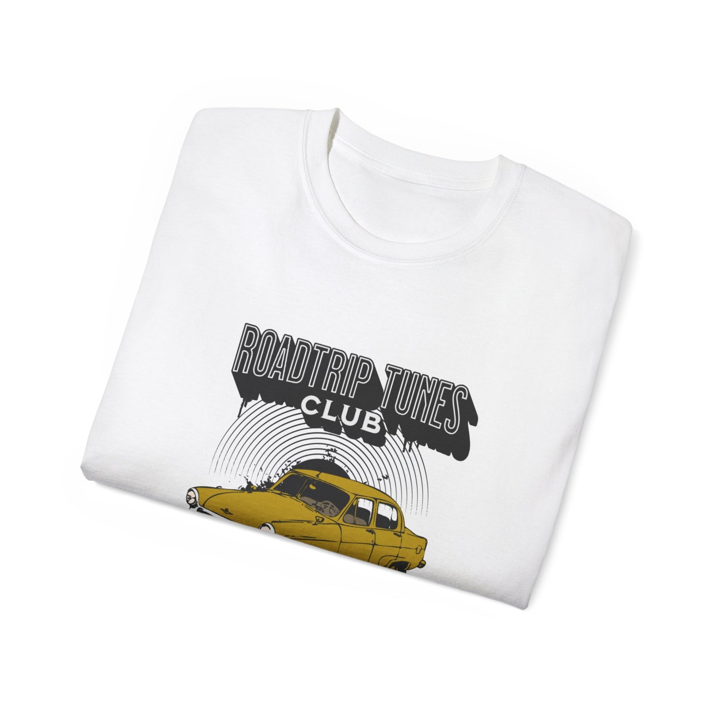 Roadtrip Tunes Club Unisex Ultra Cotton Tee - Let's Cruise Together