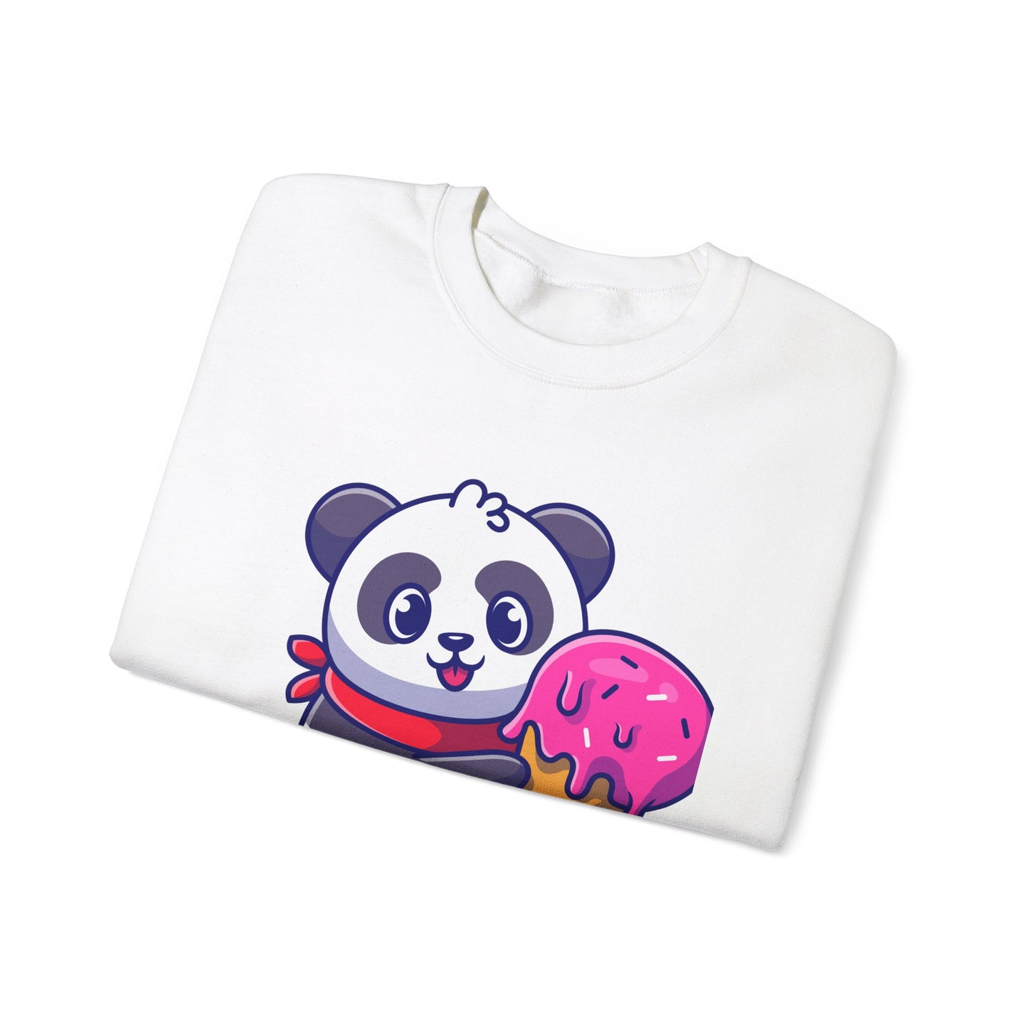 Treat Yourself Panda Sweatshirt | Unisex Heavy Blend Crewneck