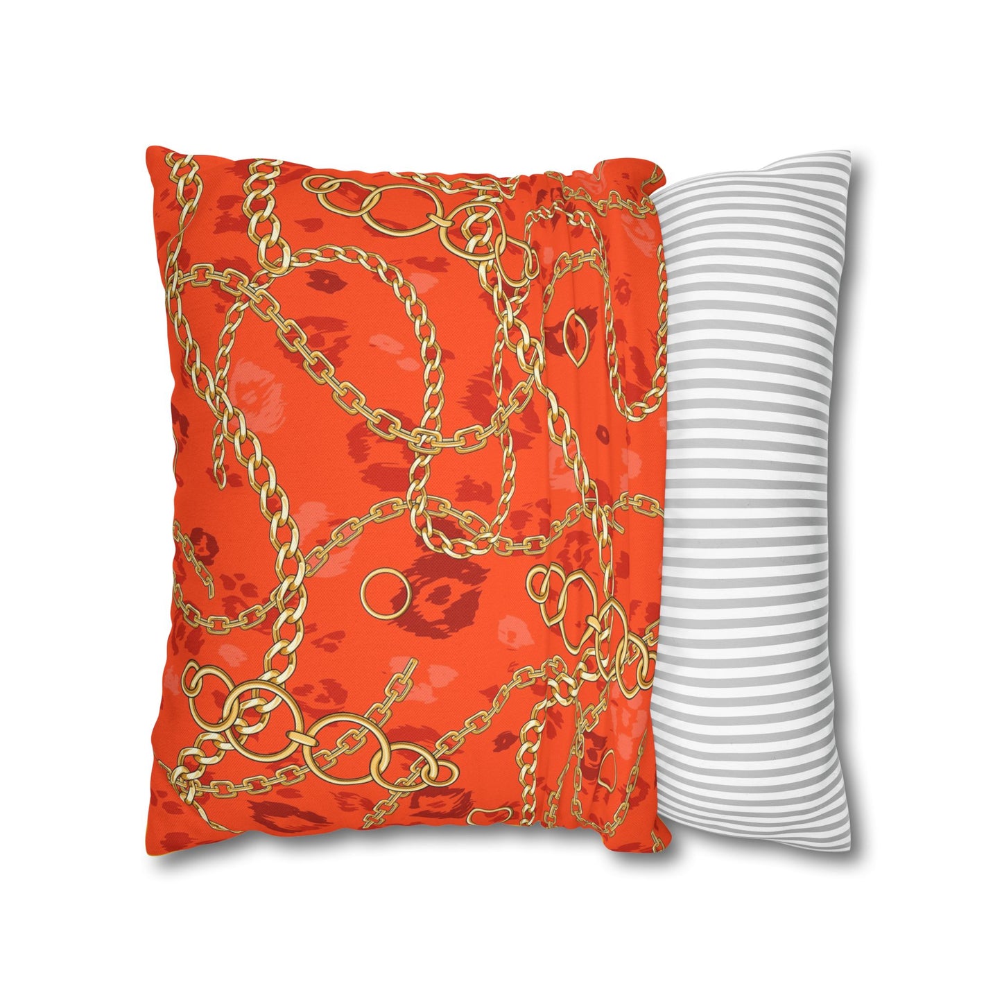 Spun Polyester Square Pillowcase